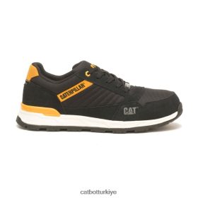Caterpillar Türkiye R08L485 Caterpillar erkekler venward kompozit burunlu iş ayakkabısı siyah/kedi sarısı | iş ayakkabısı